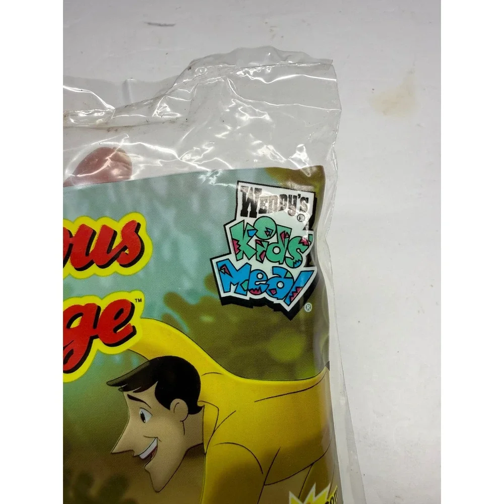 Wendys Kids Meal Curious George Movie Toy Pinball Maze Game New Sealed 2006